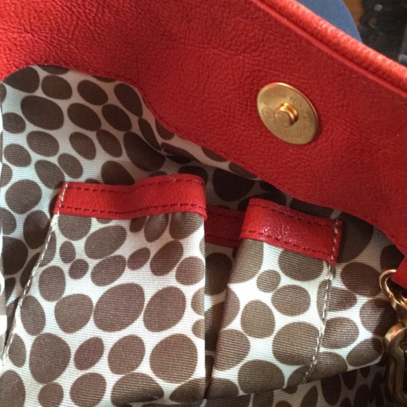 EUC Tre Ver Red Handbag - Picture 8 of 8